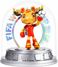 FIFA World Cup 2026 Canada Mascot Maple Figurine – Personalized Laser Engraved Display Statue with Acrylic Dome (10.3", Officially Licensed)