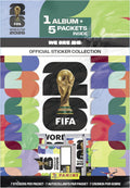 Panini FIFA World Cup 2026 Sticker Starter Bundle – Official Album + 5 Packs (Licensed 48-Team Collection, Ideal for New Collectors)