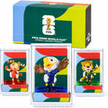 FIFA World Cup 2026 Mascot Figurines Set – Clutch, Maple & Zayu Mini Collectible Statues in Display Case (3-Pack, 6cm)