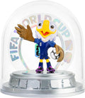 FIFA World Cup 2026 USA Mascot Clutch Figurine – Personalized Laser Engraved Display Statue with Acrylic Dome (10.3", Officially Licensed)