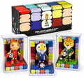FIFA World Cup 2026 Mascot Figurines Set – Clutch, Maple & Zayu Collectible Statues in Display Case (3-Pack)